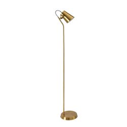 Janus Floor Lamp - Antique Brass
