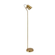 Janus Floor Lamp - Antique Brass