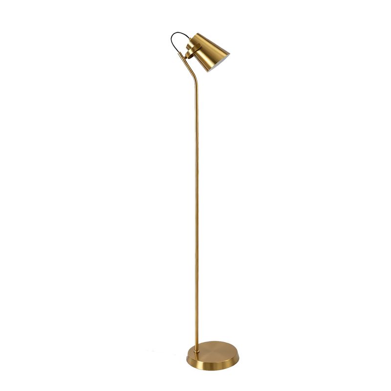 Janus Floor Lamp - Antique Brass