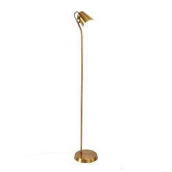 Janus Floor Lamp - Antique Brass