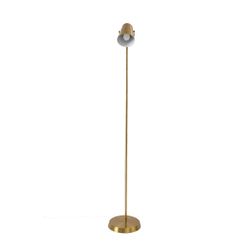 Janus Floor Lamp - Antique Brass