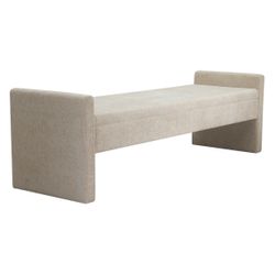 Brigitte Bench Ottoman - Wheat