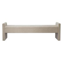 Brigitte Bench Ottoman - Wheat