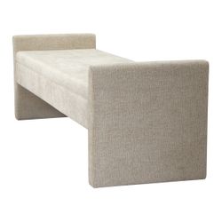 Brigitte Bench Ottoman - Wheat