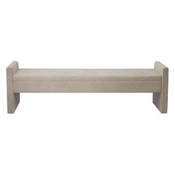 Brigitte Bench Ottoman - Wheat