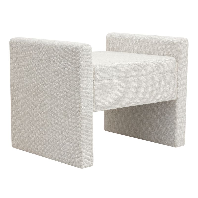 Brigitte Stool - Speckle Ecru