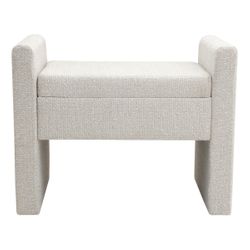 Brigitte Stool - Speckle Ecru