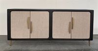 Leafa 193cm Buffet - Black - OUTLET NSW