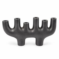 Steele Candle Holder - Black Bronze - OUTLET NSW