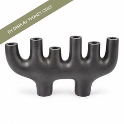 Steele Candle Holder - Black Bronze - OUTLET NSW