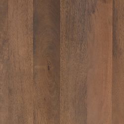 Frankie 50x60cm Travertine Bedside Table - Walnut