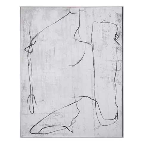 Foundations Series II Oil On Canvas Painting