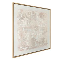 White Linen Enhanced Canvas Print