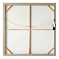 White Linen Enhanced Canvas Print