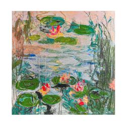 Wild Lillies Enhanced Canvas Print - OUTLET NSW