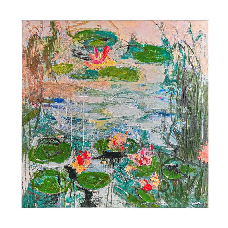 Wild Lillies Enhanced Canvas Print - OUTLET NSW