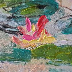 Wild Lillies Enhanced Canvas Print - OUTLET NSW