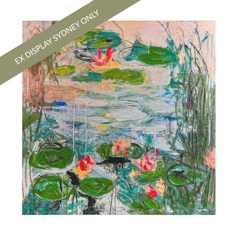Wild Lillies Enhanced Canvas Print - OUTLET NSW