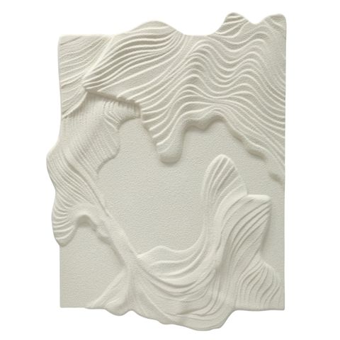 Ocean Ripple Carved Wall Art