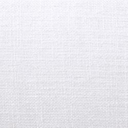 Birkshire Slip Cover Ottoman - White Linen - OUTLET NSW