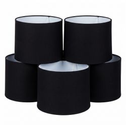 Capella Tapered Shade - Tall Black - Bulk Buy Qty 5