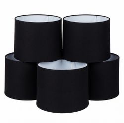 Capella Tapered Shade - Tall Black - Bulk Buy Qty 5