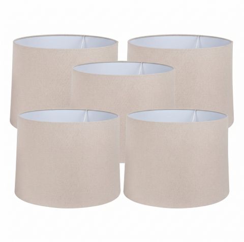 Capella Tapered Shade - Tall Natural - Bulk Buy Qty 5