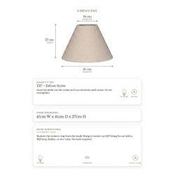 Messina Empire Shade - Medium Natural - Bulk Buy Qty 5