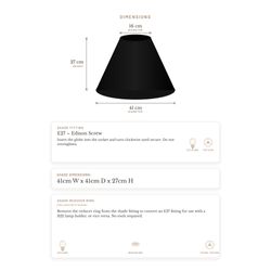 Messina Empire Shade - Medium Black - Bulk Buy Qty 5