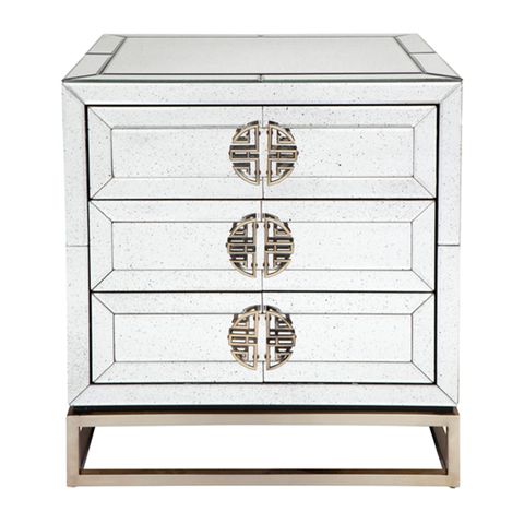 Rochester Mirrored Bedside Table - OUTLET NSW