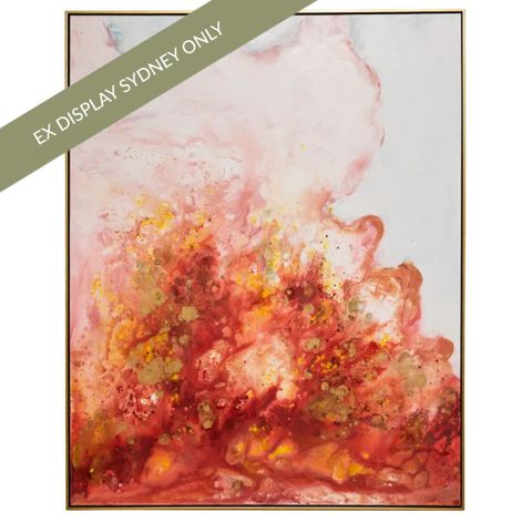 I'm Blushing Oil On Canvas Painting