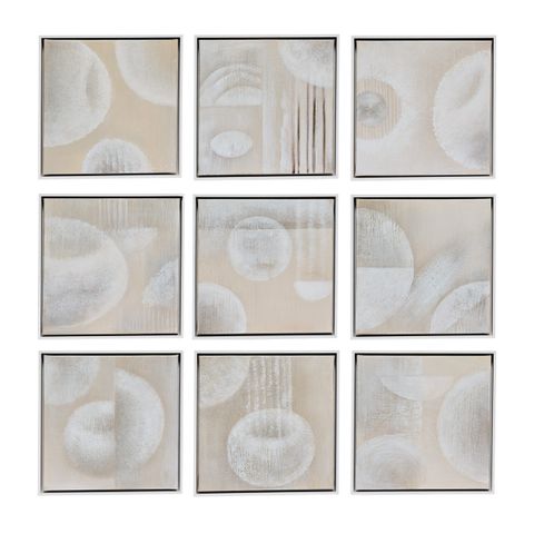 Directions Acrylic Wall Art Set of 9