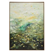 Falling Leaves Oil On Canvas Painting