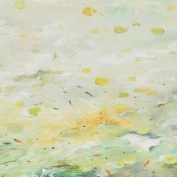 Falling Leaves Oil On Canvas Painting