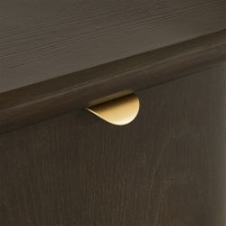 Lina Bedside Table - Smoked Oak