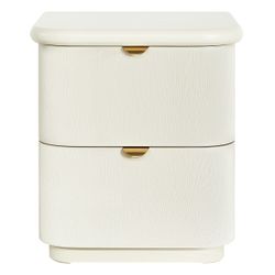 Lina Bedside Table - Ivory