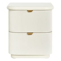 Lina Bedside Table - Ivory