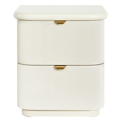 Lina Bedside Table - Ivory