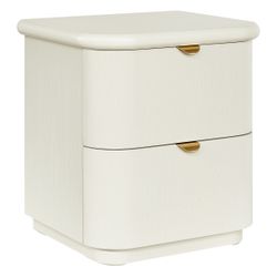 Lina Bedside Table - Ivory