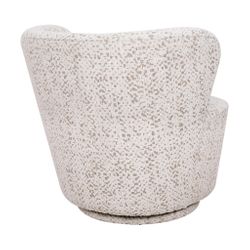 Alberta Swivel Chair - Oyster Jacquard