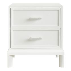 Jill Bedside Table - White