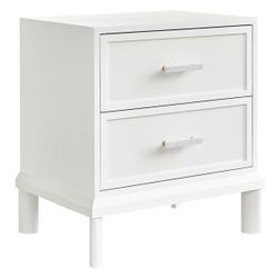 Jill Bedside Table - White