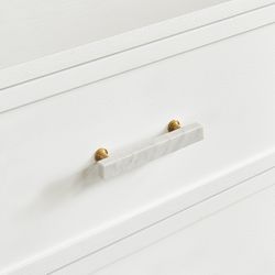 Jill Bedside Table - White