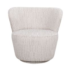 Alberta Swivel Chair - Ivory Weave