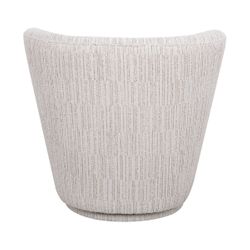 Alberta Swivel Chair - Ivory Weave