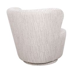 Alberta Swivel Chair - Ivory Weave