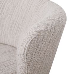 Alberta Swivel Chair - Ivory Weave