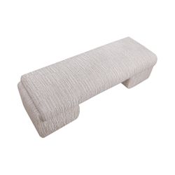 Cairo Bench Ottoman - Ivory Weave
