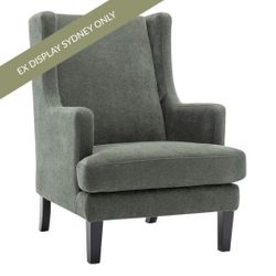 Gable Arm Chair - Winter Moss Chenille - OUTLET NSW