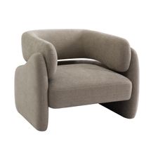 Declan Arm Chair - Taupe